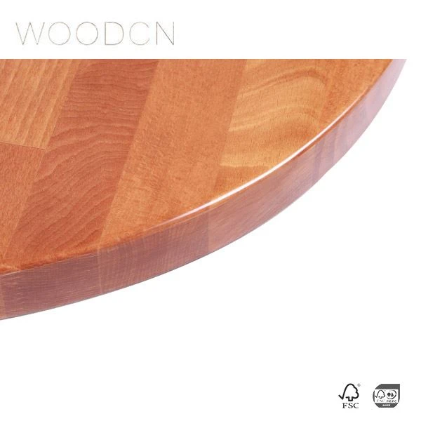 Recycle Old Elm Wood Table Top For Restaurant