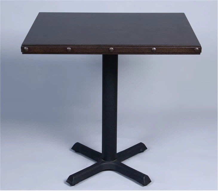 Customized Dining Table Veneer Metal Table Top