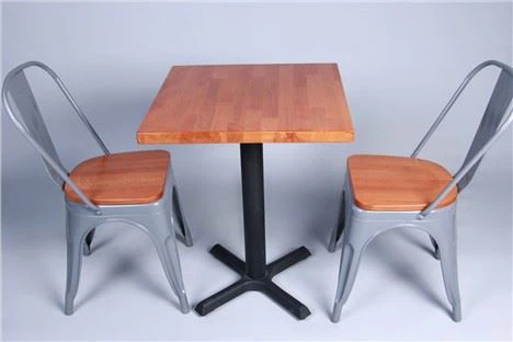 Solid Beech Wood Butcher Block Coffee Table