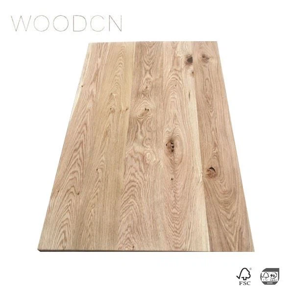 Leather Oak Wood Veneer Office Desk Top Manufacturers