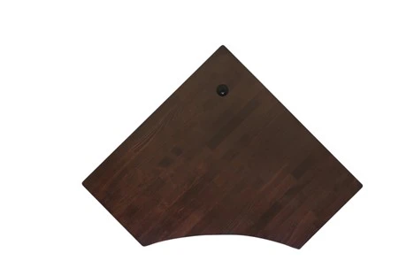 Beech Wood Walnut Koulè Single Biwo Biwo