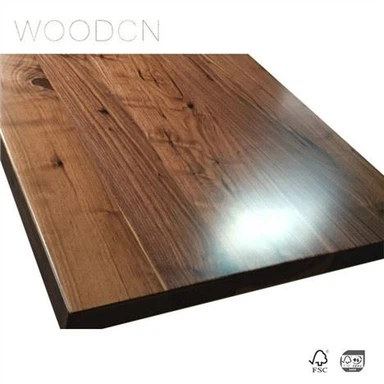 Solid nwa Walnut Edge kole Style biwo biwo Top