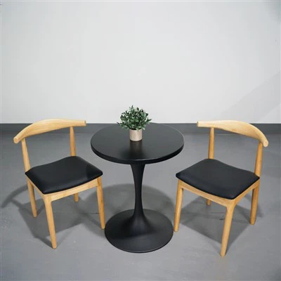 Solid beech bwa wonn tab manje